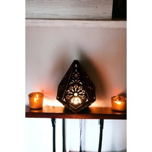 Ahşap mumluk, rustik dekor, el yapımı mumluk, doğal ahşap, vintage mumluk, minimal tasarım, modern