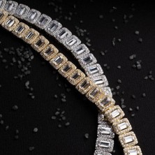 Cansum Silver Bagetsuyolu Bileklik