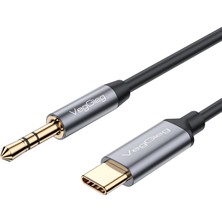 VegGieg USB Type-C To 3.5mm Aux Hi-Fi Ses Kablosu 1 Metre