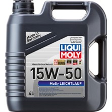 Liqui Moly Super Low Friction Motor Yağı Mos2 15W-50 4l  ( Üretim Yılı : 2023 )
