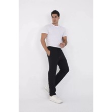 Unisex Üç Iplik Basic Eşofman Pantolon - Siyah