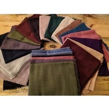 Selin 50 Adet Flamlı Pamuk Eşarp  Karışık Renkli