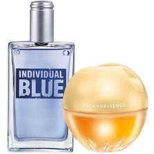Individual Blue Erkek Edt - Incandessence Kadın Edp Parfüm Seti