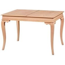Mkd - Msa 221 / 120 cm Rustik Yemek Masası Cilasız Ahşap