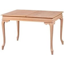 Mkd - Msa 214 / 110 cm Lükens Yemek Masası Cilasız Ahşap