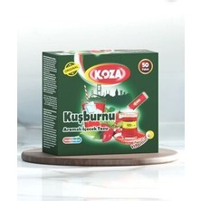 Koza Kuşburnu Aromalı İçecek Tozu 50'li Tek Porsiyonluk Paket Vitamin Dolu