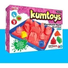 Hareketli Kinetik Kum Seti 1000 gr (Kalıp Hediyeli)