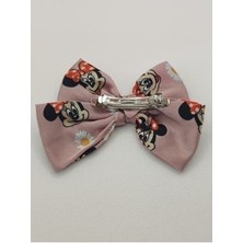 Mickey Mouse (Miki) Desenli Fiyonk Model Otomatik Toka