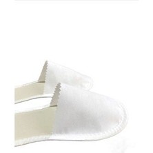 1000 Çift Çevresi Biyeli Beyaz Tela Otel Terliği Tek Kullanımlık Biyeli Tela Otel Terliği