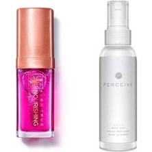 True Nourishing Dudak Yağı 7 Ml. Blossom ve Avon Perceive 100 ml Kadın Vücut Spreyi 2li Set