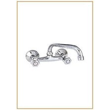 Klasik Döner Eviye Bataryası Duvardan