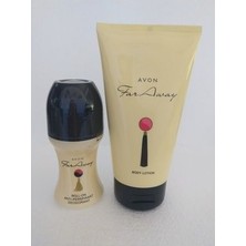 Far Away Kadın Rollon - 50 Ml+ Vücut Spreyi 150ML