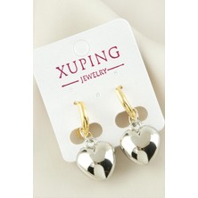 Bijuteri Net Xuping Kalp Lüks Çelik Küpe