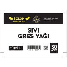 30 Adet (1 Koli) Profesyonel Sıvı Gres Sprey 200 Ml.