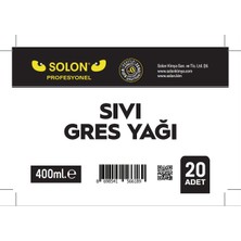 20 Adet (1 Koli) Profesyonel Sıvı Gres Sprey 400 Ml.