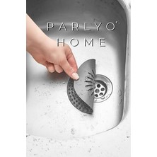 Silikon Yuvarlak Lavabo Süzgeci Kaymaz Süzgeç Gider Kapağı