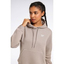 Reebok Rı Sl Fleece Hoodie Gri Kadın Sweatshirt