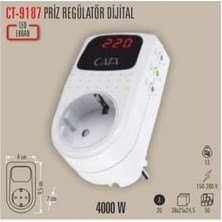 Cata Priz Regülatör Dijital