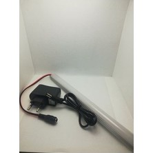 Akvaryum ve Araç Içi LED Aydınlatma, 25 Cm, Beyaz, 12 Volt Adaptör ile Birlikte