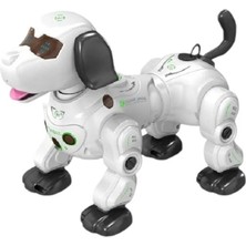 Pshoplay Uzaktan Kumandalı Sesli ve Işıklı Akıllı Robot Köpek - 360° Hareketli