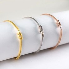 925 Ayar Gümüş Düğüm Bileklik Kadın / Erkek