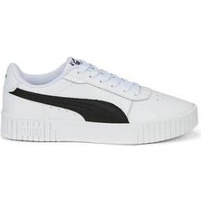 Puma 385849-07 Puma Carina 2.0 Kadın Spor Ayakkabı White-Black-Silver