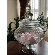 Özatik Ayaklı Drajelik Şekerlik Lokumluk Sunumluk 30 cm