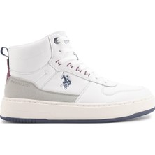 U.S. Polo Assn. Alexıs 4pr Beyaz Erkek High Sneaker