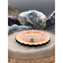 Nelleovana Pembe Kuvars Bileklik