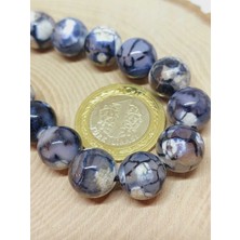 Yaşam Tohumu Akik Taşı 17LIK Efe Tesbih 12MM (53368)
