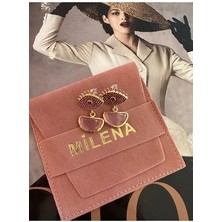 Milena Istanbul Zirkon Taşlı Göz Ucu Sallantılı Doğal Taş Özel Tasarım Küpe
