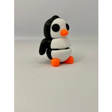 Mentor 3D Store Mini Penguen 3D Hayvan Figürü - Eklemleri Hareketli