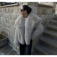Zaya Collection Premium Suni Lolita Kürk Mont