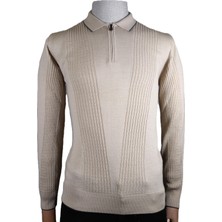 244100607 Nehir Fermuarlı Polo Y. Taş