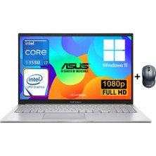 Asus Vivobook 15 X1504VA-NJ195WZ2 Intel Core I7 1355U 16GB 512GB SSD 15.6'' Fhd Windows 11 Home Taşınabilir Bilgisayar - Asus Mouse