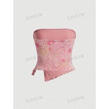 Shein Ithal Straplez Bluz
