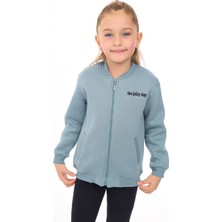 Toontoy Kız Çocuk Nakışlı Hırka