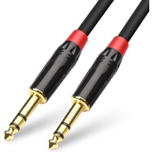 YKA 6.3 mm Trs Stereo Erkek - Erkek Kablo 5 mt