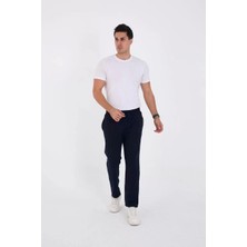 Unisex Üç Iplik Basic Eşofman Pantolon - Lacivert