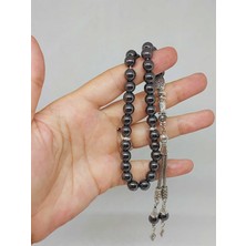 Yaşam Tohumu Hematit Taşı Tesbih 33LÜK 8mm (3614)