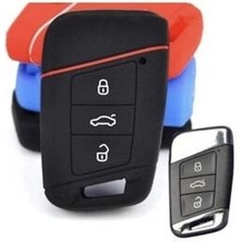 Vw Passat B 8 Silikon Anahtar Kılıfı (Siyah)