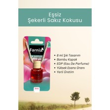 Farnia Yüksek Esanslı Askılı Araç Kokusu Edp Parfüm Tatlı Sakız 8 Ml