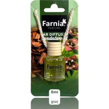 Farnia Yüksek Esanslı Askılı Araç Kokusu Edp Parfüm Sandal Ağacı 8 Ml