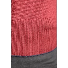 244100607 Nehir Fermuarlı Polo Y. Bordo