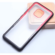 Cepustik Telefon Aksesuarları Huawei Mate 20 Pro Kılıf Kenarları Silikon Arka Kısım Temperli Cam Craft Kılıf