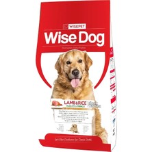 Wise Dog Wise Dog Kuzu Etli & Pirinçli Yetişkin Köpek Maması      15 kg x 4 Adet