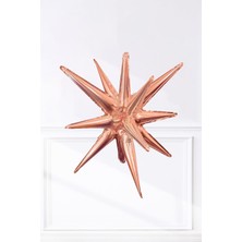 Pekshop Rose Gold Kutup Yıldızı Folyo Balon  70 cm