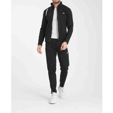 Lacoste Basıc Siyah Slim Fit DAR KALIP Erkek Eşofman Takımı