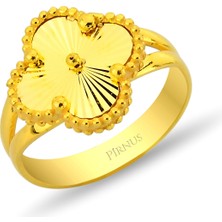 Pirnus Diamond Altın Yonca Yüzük Gramı :5,66