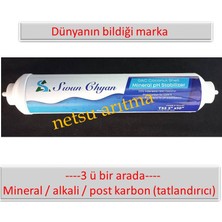 -Alkali,Minarelli kapalı kasa Su Arıtma Cihazı Filtresi ,5 li Filtre